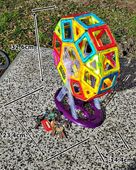 Klocki Magnetyczne – Zbuduj Więcej! Duże Edukacyjna Zabawa 3+