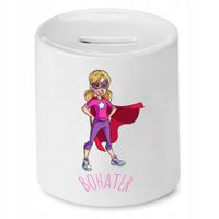 Skarbonka Dla Dzieci Bohater Prezent Z Nadrukiem Ze Zdjęciem