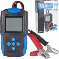 Tester akumulatorów LCD 12/24V 3-200Ah GEKO G80031 miernik diagnostyczny