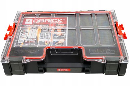 ORGANIZER SYSTEM PRO MULITLAYER FOAM INSERTS 300 QBRICK na Arena.pl