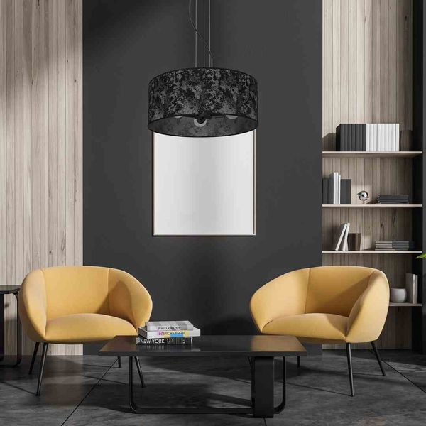 LAMPA WISZĄCA SATINO SILVER 3XE27 zdjęcie 2