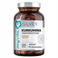 MYVITA Silver Kurkumina piperyna 120 kapsułek
