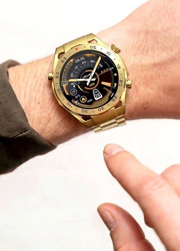 Zegarek męski SMARTWATCH GRAVITY odbieranie połączeń 1.39" wielofunkcyjny na Arena.pl