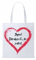 Dla Syna Syneczka Prezent Torba Eco Biała Shopper Z Nadrukiem Ze Zdjęciem