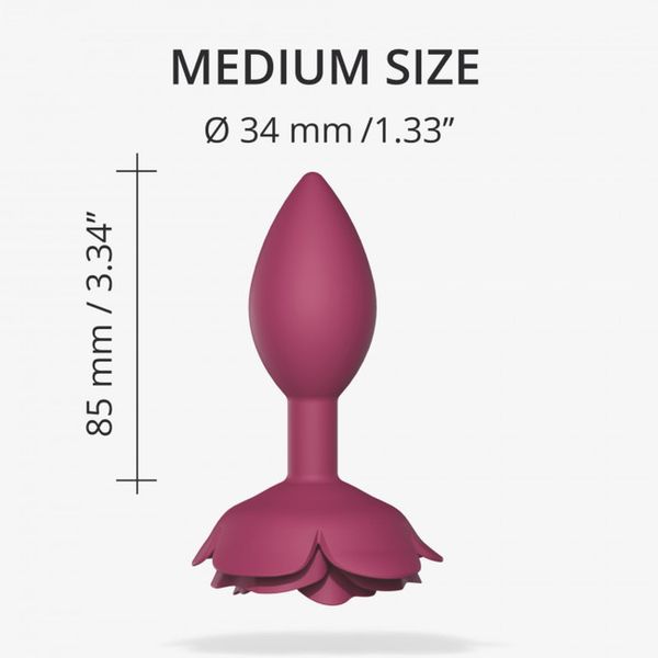 OPEN ROSES M SIZE - PLUM STAR zdjęcie 2