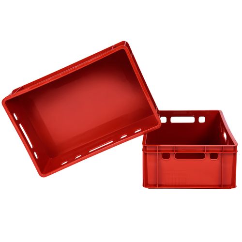 Skrzynka czerwona E2 Jestic pojemnik spożywczy na wędliny mięso + atest na Arena.pl