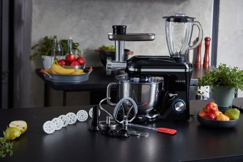 Robot kuchenny mikser planetarny blender kielichowy maszynka do mięsa LOVIO na Arena.pl