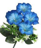 Sztuczne kwiaty w bukiecie jak żywe frezja 30cm 5 główek