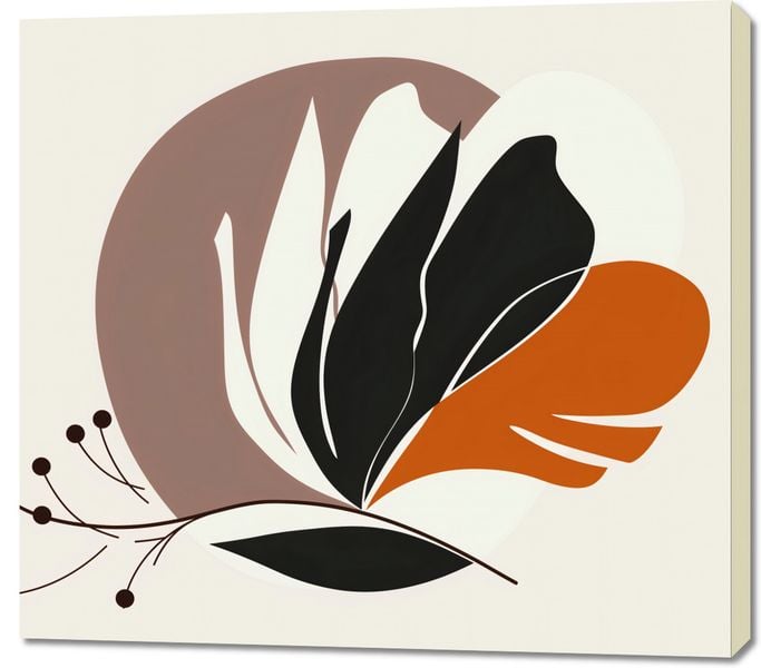 Obraz 100x90cm Elegancja Roślinna zdjęcie 1