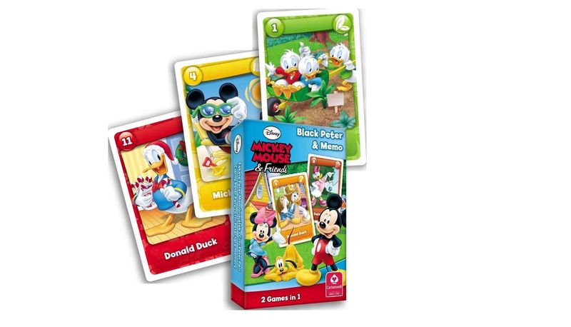 KARTY DO GRY PIOTRUŚ&MEMO MICKEY& FRIENDS 10014979 zdjęcie 1