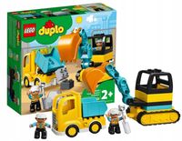 LEGO Duplo 10931 Ciężarówka i koparka gąsienicowa Prezent