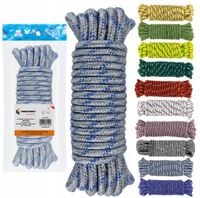 Linka na pranie bieliznę sznurek gruby pleciony sznur mocny do prania 10m