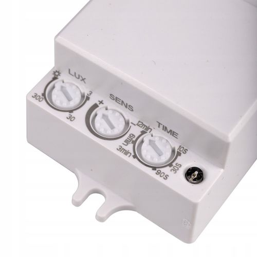 Czujnik RUCHU zmierzchu LED sensor MIKROFALOWY na Arena.pl