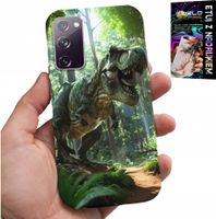 ETUI DO SAMSUNG GALAXY S20 FE - DINO DINOZAUR TYRANOZAUR CASE + SZKŁO