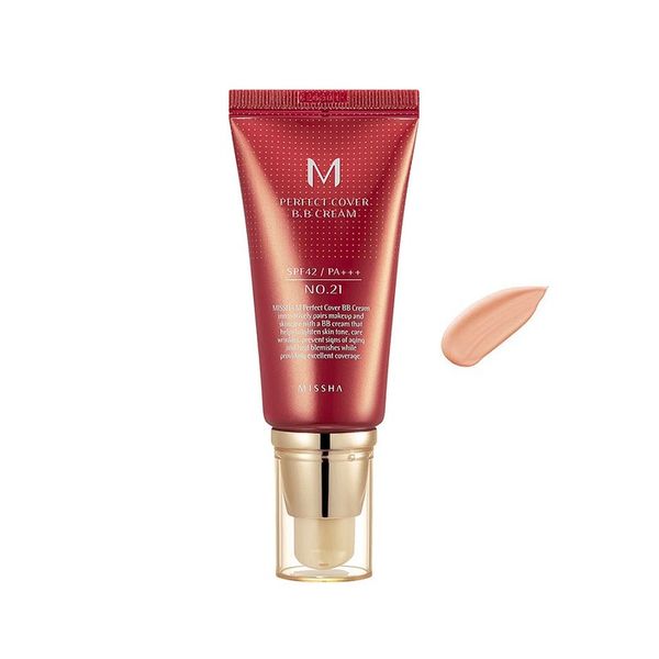 Krem BB Missha BB 21 Light Beige SPF 41-50 50 ml zdjęcie 6