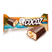 Aim Foods Baton kokosowy COCOZ&PEANUT z orzeszkami 35g