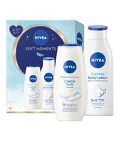 Zestaw Damski Nivea '2 /Body Lotion 400Ml+Sh/Gel 250Ml/ Soft Moments