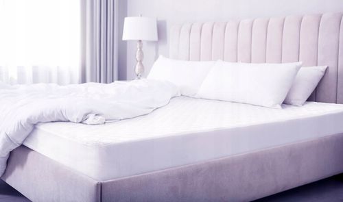 OCHRANIACZ NAKŁADKA NA MATERAC 90x200 WODOODPORNY PIKOWANY GUMKA DOOKOŁA na Arena.pl