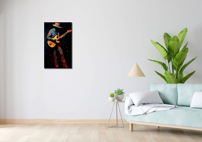 Obraz 40x70cm Barwna Melodia zdjęcie 2