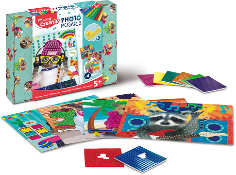 FOTOMOZAIKA ZWIERZAKI CREATIV MAPED zdjęcie 2