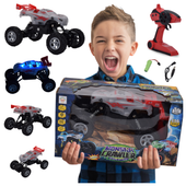 Auto Zdalnie Sterowane Na Pilota Samochód Terenowy Akumulator 4x4 Swiecący