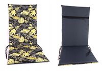 Poduszka na krzesło fotel leżak dwustronna