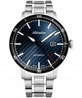 Zegarek Męski Adriatica A8383.4115A srebrny bransoleta