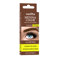 VENITA Color Kremowa Henna do brwi - 4.0 Brown