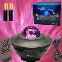 PROJEKTOR GWIAZD REALNE ZDJĘCIA KOSMOS LAMPKA GŁOŚNIK NOCNE NIEBO GALAKTYKA