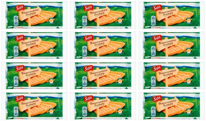 Suchary Bieszczadzkie San 90g zdjęcie 2