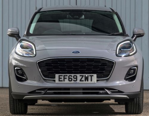 FORD PUMA - Listwy CHROM GRILL na atrapę zderzak Chromowane Nakładki na Arena.pl