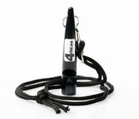 Gwizdek wysokotonowy treningowy na psa 4wild czarny