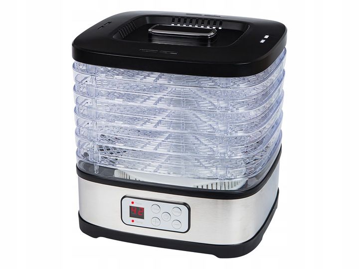 MOCNA SUSZARKA LCD DO GRZYBÓW OWOCÓW WARZYW EKO 5 SIT 240W REGULACJA ZESTAW zdjęcie 4