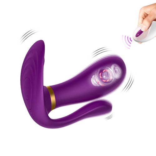 Remote wearable vibrator PURPLE na Arena.pl