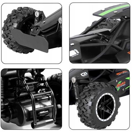 SAMOCHÓD ZDALNIE STEROWANY AKUMULATOR 2,4GHZ RC SZYBKI SAMOCHÓD TERENOWY na Arena.pl