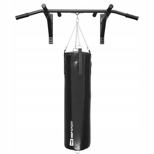 Drążek do podciągania ścienny wytrzymałość do 210kg HopSport 6 uchwytów na Arena.pl