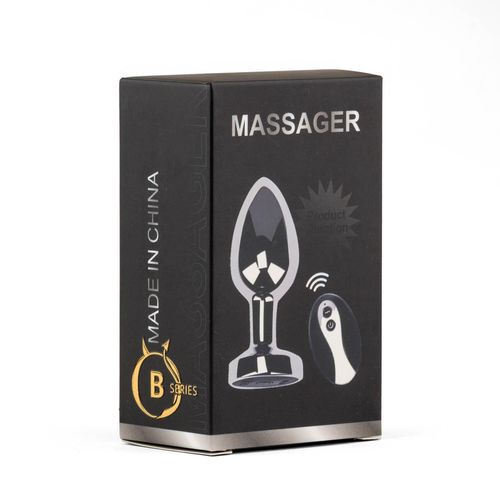 Metal Butt Plug L Vibrator Usb - Remote Control na Arena.pl