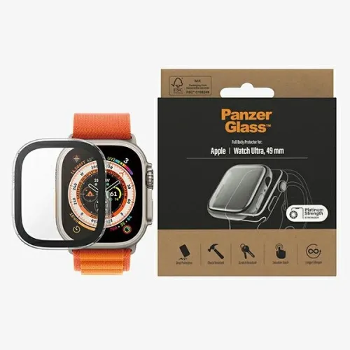 Etui PanzerGlass Full Body na Apple Watch Ultra 49mm - przezroczyste na Arena.pl