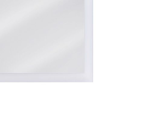 Lustro Ścienne Led 60 X 80 Cm Srebrne Adour na Arena.pl