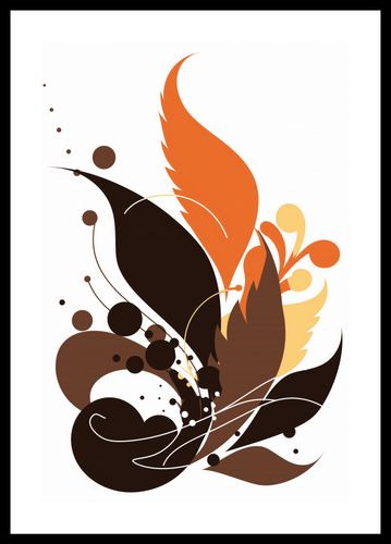 Plakat 30x45cm Ognie Jesienne na Arena.pl