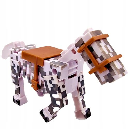 FIGURKA MINECRAFT ZESTAW FIGUREK 3w1 ALEX KOŃ VILLAGER + MIECZ DODATKI XXL na Arena.pl