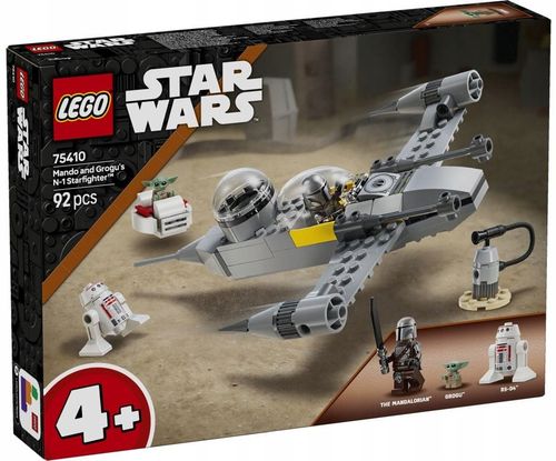 75410 - lego star wars - myśliwiec n-1 mando i grogu na Arena.pl