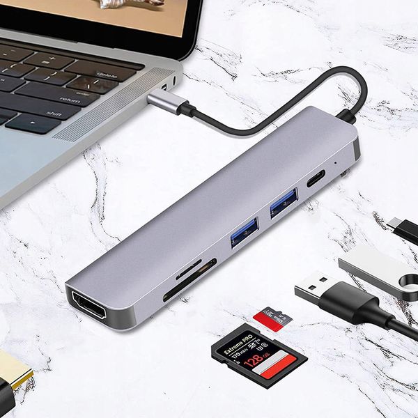 Hub USB Mobes 06757 6 portów zdjęcie 4