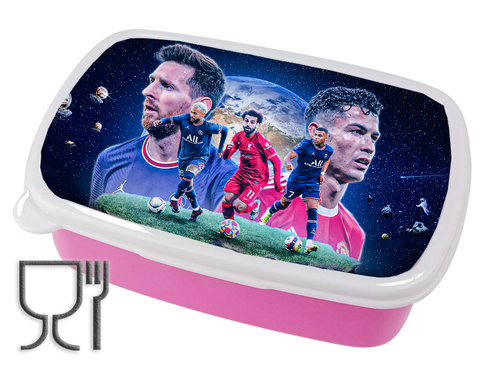 Pojemnik śniadaniowy - Piłka Nożna - Ronaldo,Messi na Arena.pl