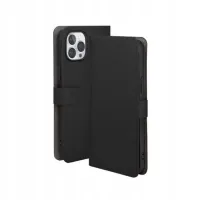 uniq etui book journa iphone 14 pro 6,1czarny/midnight black