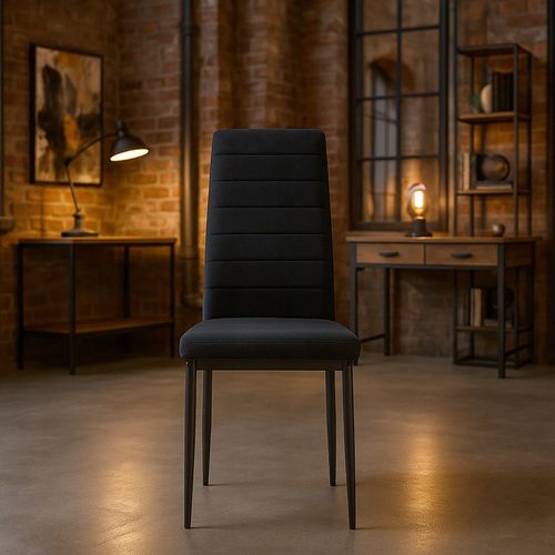 KRZESŁO PIKOWANE WELUR SALON JADALNIA KUCHNIA WYSOKIE MARK KT118 na Arena.pl