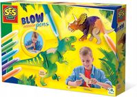 2X SES Kolorow.przez dmuchanie Dinozaury 14284 42841