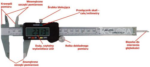 Suwmiarka Elektroniczno - Cyfrowa L-150 na Arena.pl