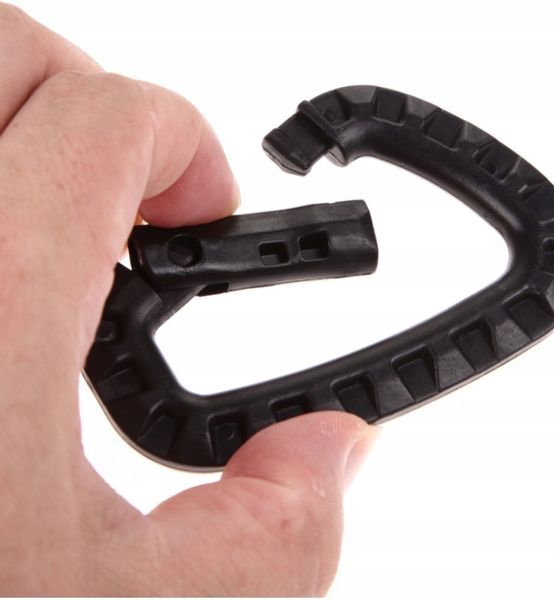 Karabińczyk ABS duży mocny D-Ring EDC survival HIT zdjęcie 3