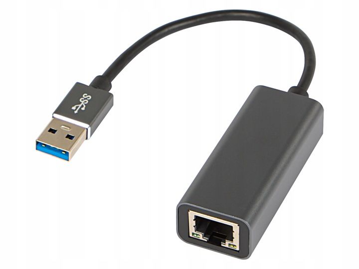 KARTA SIECIOWA ADAPTER LAN USB 3.0 RJ-45 100/1000 MBPS USB-A ETHERNET zdjęcie 3